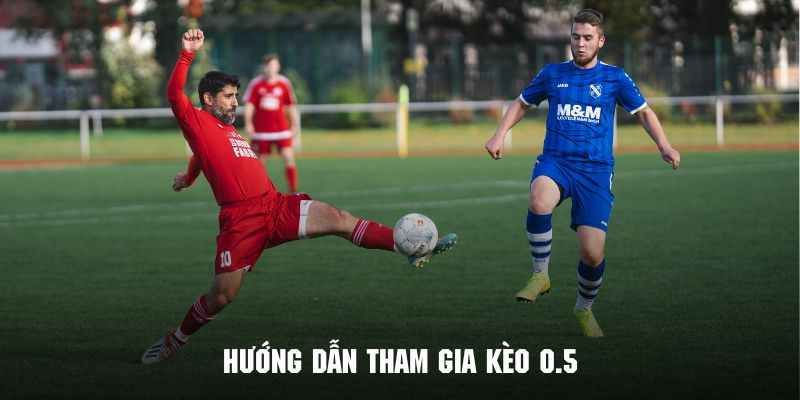 Hướng dẫn quy trình tham gia cá cược cùng kèo 0.5 cực cuốn