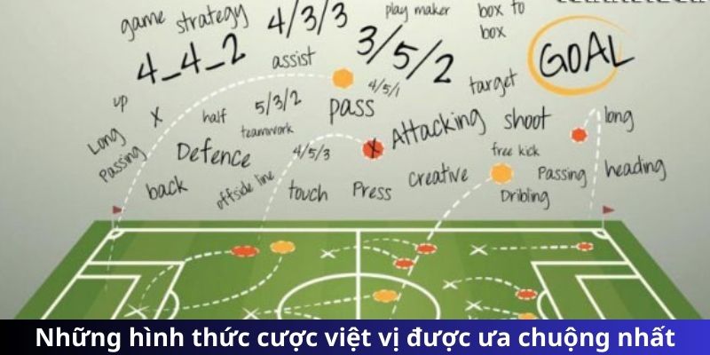 Kèo Việt Vị - Trải Nghiệm Đặt Cược Khác Biệt Đầy Kịch Tính 3 Những hình thức cược việt vị được ưa chuộng nhất